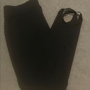 Classic Black Leggings Stirrup Pants for Everyday Wear